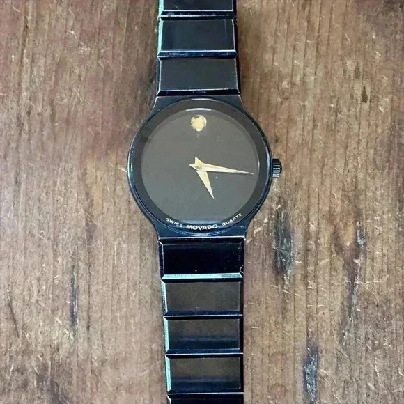 Movado 1881 Rare Museum Watch, Black - Picture 3 of 7